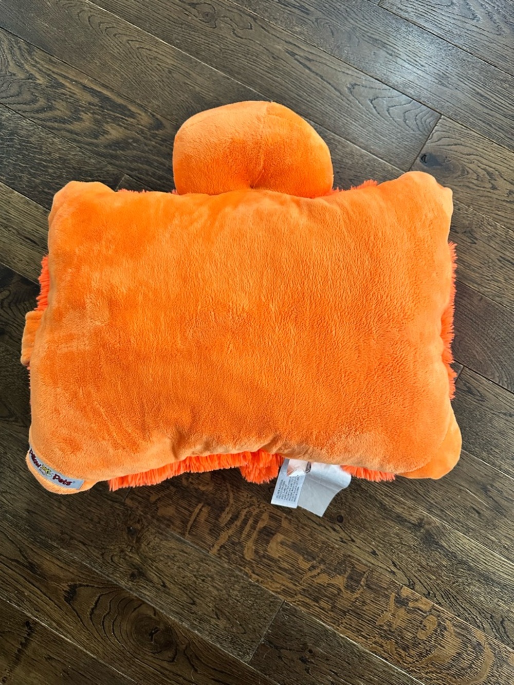 Rare Retired 2012 Pillow Pets Neonz Orange Shaggy Dog - Picture 6 of 10